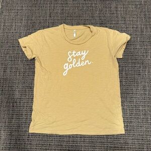 Rylee + Cru Tan 'Stay Golden' Tee